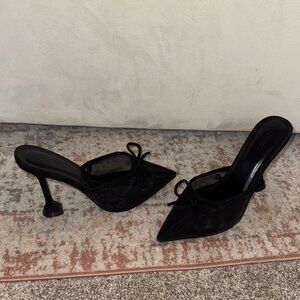 Elegant Black Women's Mules